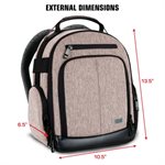 ACCESSORY POWER USA Gear Customizeable Camera Backpack - Brown