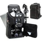 ACCESSORY POWER USA GEAR Professional DSLR Camera and Laptop Backpack  BLACK