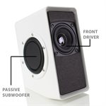 ACCESSORY POWER GOgroove SonaVERSE O2i USB Powered Multimedia Computer Speaker System w/ LED WHT