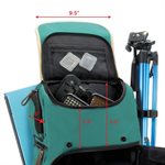 ACCESSORY POWER GOgroove Professional DSLR Camera Backpack Green