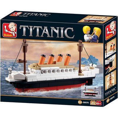 SLUBAN Model Bricks TITANIC 194pcs