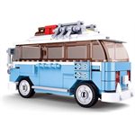 Sluban Mini VW Combi Van, Beach Surf Van (M38-B0707) Set of 227 Pieces - 100% Compatible with Leading brand.