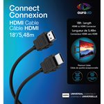 TZUMI AURA HDMI CABLE 18FT