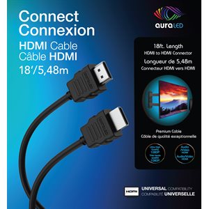 TZUMI AURA HDMI CABLE 18FT