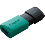 KINGSTON 256GB USB 3.2 Gen 1 DataTraveler Exodia M (Black + Teal)