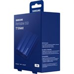 SAMSUNG USB 3.2 Gen. 2 T7 Shield 2TB Portable SSD - Blue