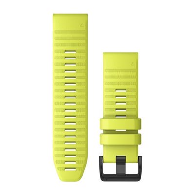 Garmin - QuickFit 26 Watch Bands - Amp Yellow Silicone