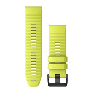 Garmin - Bracelet de montre QuickFit 26 - Silicone jaunee