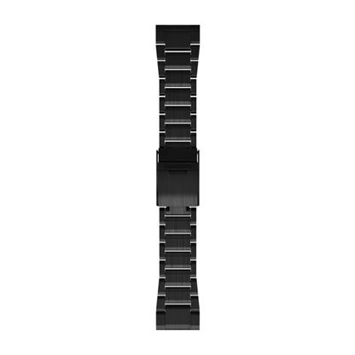 Garmin - QuickFit 26 Watch Bands - Carbon Gray DLC Titanium