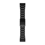 Garmin - QuickFit 26 Watch Bands - Carbon Gray DLC Titanium