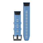 Garmin QuickFit 22 Watch Bands Cyan Blue Silicone