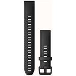 Garmin QuickFit 20 Watch Bands Black Silicone (Large)