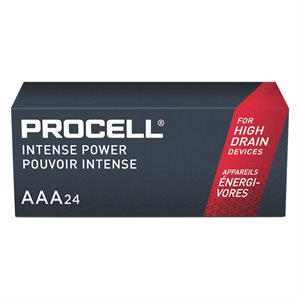 PROCELL INTENSE AAA (Bulk) Alkaline Battery - PACK OF 24