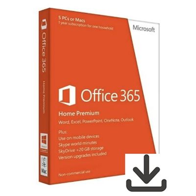 Microsoft Office 365 - Home Premium - 1A/6Y - Clé (téléchargement)