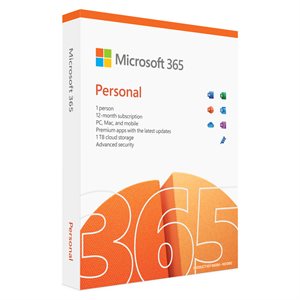 Microsoft Office 365 - Personnal - 1an - Boite