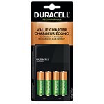 DURACELL RECHARGEABLE CHARGERS(4 AA BATTERIES INCLUDED) AA / AAA Nickel Metal Hydride Battery