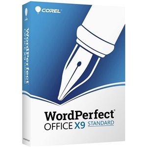Corel - Wordperfect X9 - Standard Productivity Suite 4.0  - Sleeve