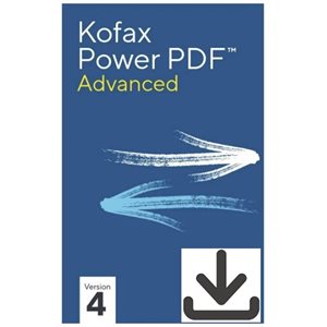Kofax - Power PDF 4.0 Advanced - Clé (téléchargement)