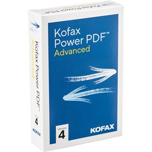 Kofax Power PDF 4.0 Advanced Retail box