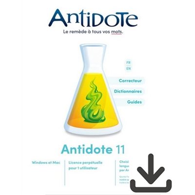 Antidote 11 - Clé (téléchargement)