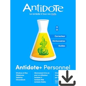 Antidote+ Personnel - Clé (téléchargement)
