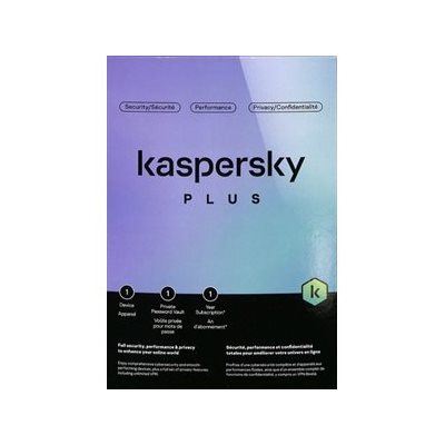 Kaspersky Plus w/VPN - 1Y/3U - Key (download)