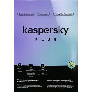 Kaspersky Plus w/VPN - 1Y/3U - Key (download)