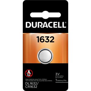 DURACELL CR1632 Lithium Battery PACK OF 1