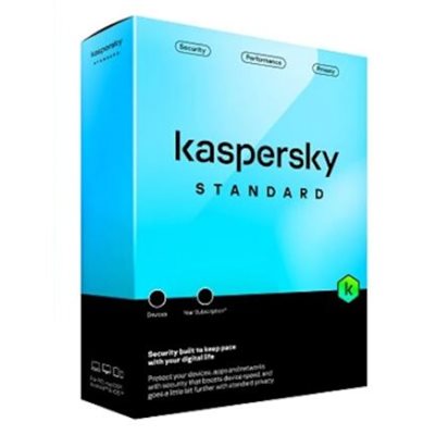 Kaspersky - Standard 2022 - 1A/1U - DVD