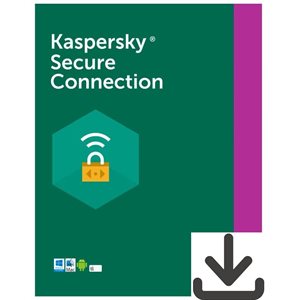 Kaspersky - VPN Secure Connect - 1A/5U - Clé (téléchargement)
