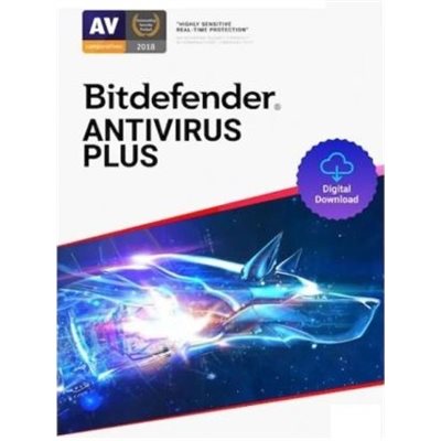 Bitdefender - Antivirus Plus - 1A/1U - Clé (téléchargement)