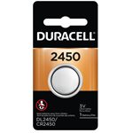 DURACELL CR2450 Lithium Battery PACK OF 1