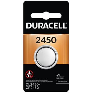 DURACELL CR2450 Lithium Battery PACK OF 1