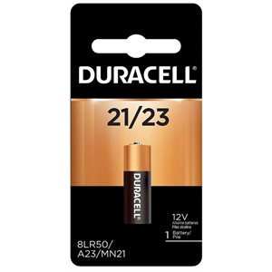 DURACELL 21/23 (A23) Alkaline Battery PACK OF 1