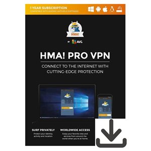 AVG - HMA Pro VPN with  Internet Security - 1A - Clé (téléchargement)
