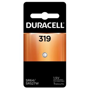 DURACELL 319 Silver Oxide Battery PACK OF 1