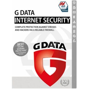 GData - Internet Security - 1Y/3U - Clé (téléchargement)