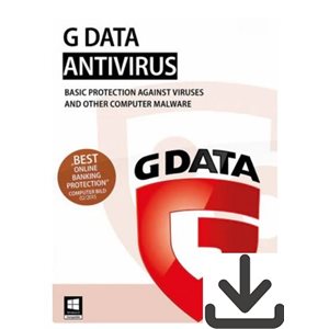 GData - Antivirus - 1A/1U - Clé (téléchargement)