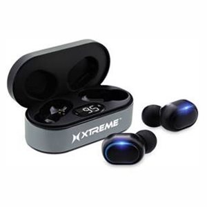 Xtreme TWS Earbuds w/Digital Display BLACK
