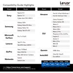 Lexar High-Performance 633x 32GB (2-Pack) microSDHC UHS-I Card w/SD Adapter