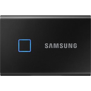 SAMSUNG USB 3.2 Gen. 2 T7 Touch 1TB Portable SSD - Blk open box