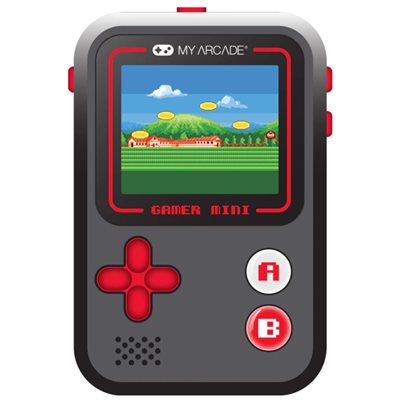 My Arcade - Gamer Mini Classic (160 jeux en 1) - Noir & Rouge