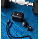 Sennheiser - Sport True Wireless In-Ear Headphones - Black