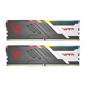 Patriot VIPER VENOM RGB DDR5 32GB (2X16GB) 6200MHz (PC5-49600) CL40 UDIMM Dual KIT