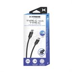 Xtreme - 4FT Type-C to Type-C cable - Black (USB-C)