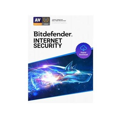 Bitdefender Internet Security 1-User 2-Year ESD / VPN 200MB/Day PC