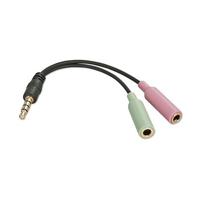 Adapteur audio - Mâle à double femelle 3.5MM