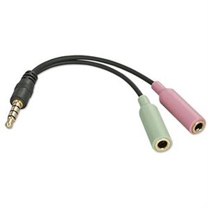 Adapteur audio - Mâle à double femelle 3.5MM