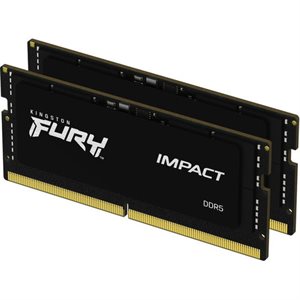 Kingston 64GB 5600MT/s DDR5 CL40 SODIMM (Kit of 2) FURY Impact PnP