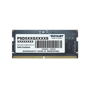 Patriot SL DDR5 8GB 4800MHz (PC5-38400) SODIMM ST-Single CL40